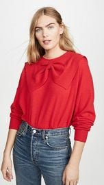 THE GREAT  The Cashmere Bow Sweater at Shopbop