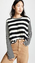 THE GREAT  The Long Sleeve Crop Tee at Shopbop