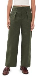 THE GREAT. The Parker Trousers Dusty Moss 29 at Shopbop