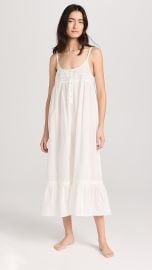 THE GREAT.The Eyelet Ruffle Tank Night Dress at Shopbop