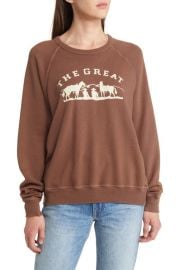 THE GREATThe College Gaucho Graphic Sweatshirt at Nordstrom