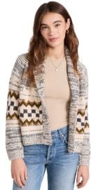 THE GREATThe Geo Check Lodge Alpaca Cardigan at Shopbop