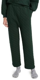 THE GREATThe Quilted Pajama Pants Pine 0 at Shopbop