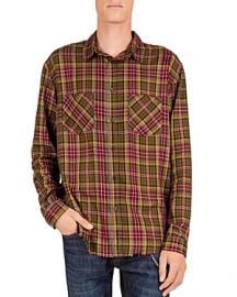 THE KOOPLES CHECKED  DISTRESSED REGULAR FIT BUTTON-DOWN SHIRT at Bloomingdales