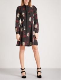 THE KOOPLES Poppy crepe dress at Selfridges