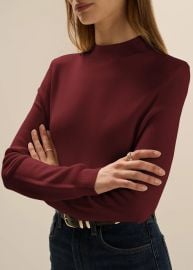 THE LONG SLEEVE WHITNEY TOP at Favorite Daughter