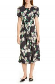 WornOnTV: Kelly’s black floral midi dress on The Kelly Clarkson Show ...