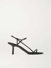 THE ROW Bare leather sandals at Net a Porter