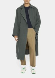 THE ROW Mens Betzo Double Breasted Coat - at Bergdorf Goodman