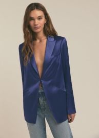 THE SATIN BLAZER Favorite Daughter at Favorite Daughter
