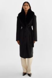 TILLIE Belted Wool Coat LAMARQUE at LaMarque
