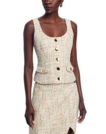 TOCCIN Georgia Button Front Top Bloomingdales at Bloomingdales
