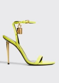 TOM FORD 105mm Lock Stiletto Sandals - at Bergdorf Goodman