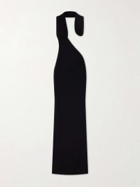 TOM FORD Asymmetric open-back jersey gown at Net a Porter