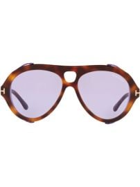 TOM FORD Eyewear FT0882 Pilot Sunglasses - at Farfetch