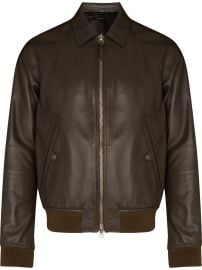 TOM FORD Leather Blouson Jacket - at Farfetch