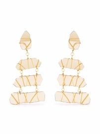 TOM FORD Mirrored Acrylic Earrings - at Farfetch