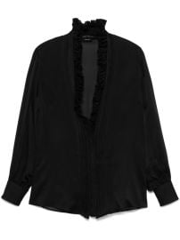 TOM FORD Silk Blouse Black at Farfetch