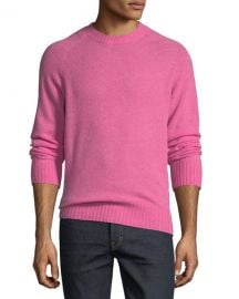 TOM FORD Super-Soft Wool-Blend Crewneck Sweater at Neiman Marcus