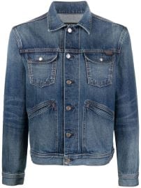 TOM FORD chest-pocket Denim Jacket - at Farfetch