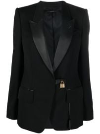 TOM FORD peak-lapel Padlock Blazer - at Farfetch