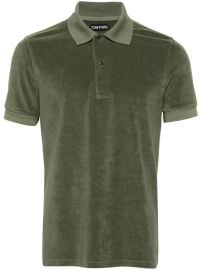 TOM FORD towelling-finish Polo Shirt - Farfetch at Farfetch