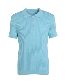 TOPMAN Sky blue Mens Sweater at Yoox