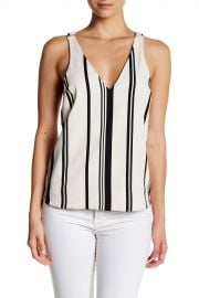 TOPSHOP   Stripe Hardware Crisscross Camisole   Nordstrom Rack at Nordstrom Rack