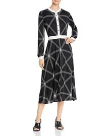 TORY BURCH ANJA PRINTED MIDI DRESS at Bloomingdales