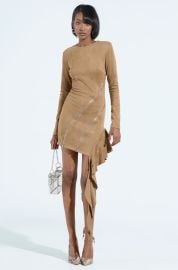 TOUCH ME SUEDE DRESS AKIRA at Akira