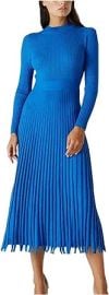 TUNUSKAT Women Long Sweater Dress Sexy Tight Long Sleeve Bottoming Pleated Dress Solid Slim Fit Crewneck Woolen Jumper Dress at Womens Clothing store at Amazon