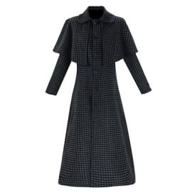 TV Wednesday Season 2 Cosplay Costume Adult Overcoat Checkered Long Coat eBay at eBay
