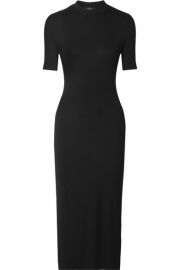 TWENTY Montr  al - Mackay ribbed stretch-jersey midi dress at Net A Porter