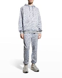 TWENTY Montreal Menx27s Crossover Hyper Reality Knit Hoodie at Neiman Marcus