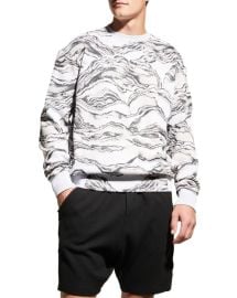 TWENTY Montreal Menx27s Hyper Reality Knit Sweatshirt at Neiman Marcus