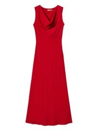 TWINSET cowl-neck Dress | Red | FARFETCH at Farfetch