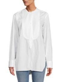 TWP Bib Collar Button Down Shirt on SALE at Saks Off 5th