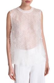 TWP Circle Sleeveless Silk Top at Nordstrom