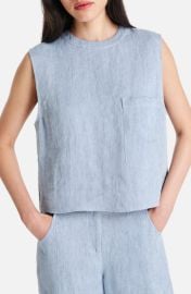 TWP Crop Denim Tank at Nordstrom