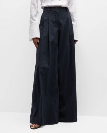 TWP Didi Pleated Wide Leg Pants at Neiman Marcus