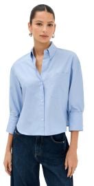 TWP J. D. Button Down Shirt Blue M at Shopbop