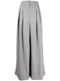 TWP Pleated Palazzo Trousers - at Farfetch