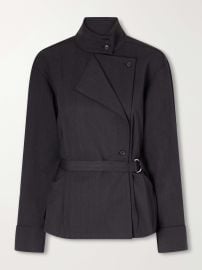 TWP The Last Chapter belted wool-blend twill jacket at Net a Porter