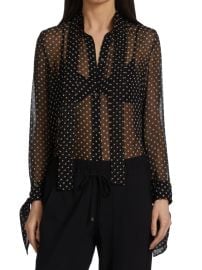 TWP The Last Fling Silk Shirt at Saks Off 5th