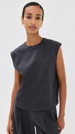 TWP Wool Cashmere Blend Muscle T Shirt at Shopbop