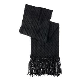 TWRHLL by Christie Brinkley Cable Knit Scarf - 23273302 HSN at HSN