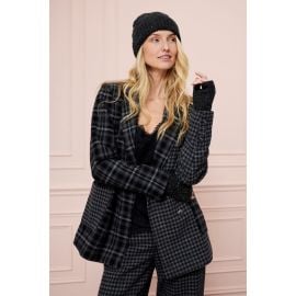 TWRHLL by Christie Brinkley Double-Breasted Blazer with Patch Pockets - 23273861 HSN at HSN