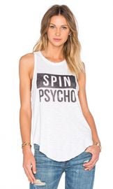 TYLER JACOBS Venice Beach Spin Psycho Tank in White from Revolve com at Revolve