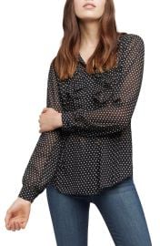 Tabitha Ruffle Trim Blouse by L\'Agence at Nordstrom Rack