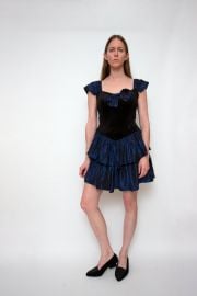 Taffeta Party Dress at Etsy